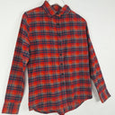 Second-Hand - Tradlands Red Plaid Flannel Shirt Size XS - SwapUp