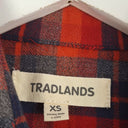 Second-Hand - Tradlands Red Plaid Flannel Shirt Size XS - SwapUp