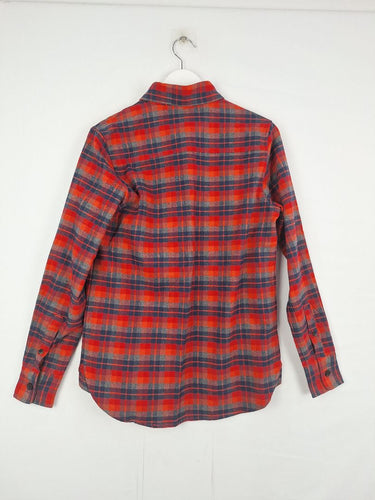 Second-Hand - Tradlands Red Plaid Flannel Shirt Size XS - SwapUp
