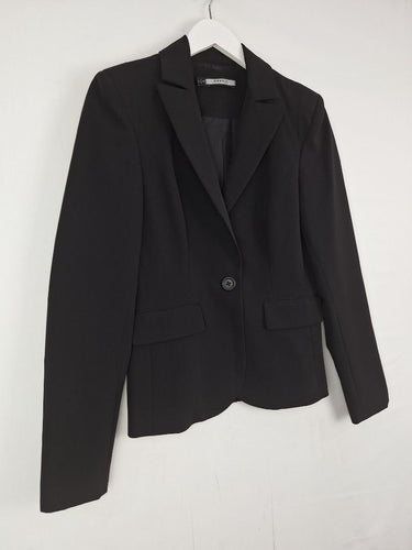 Second-Hand - Basque Classic Formal Black Blazer Size 8 - SwapUp