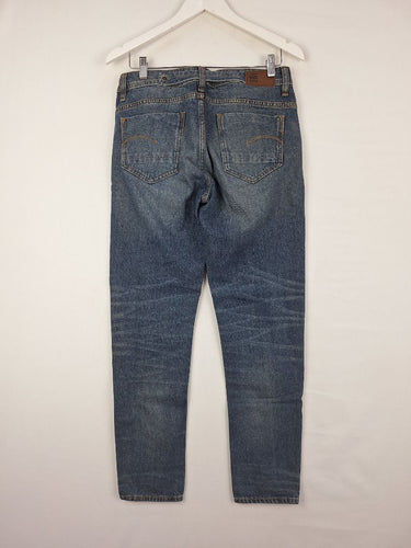 Second-Hand - G-Star Dark Wash Faded Jeans Size 10 - SwapUp