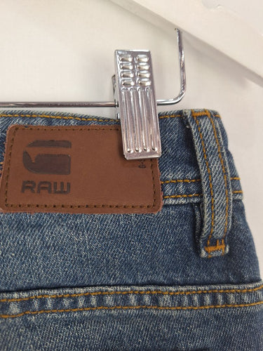 Second-Hand - G-Star Dark Wash Faded Jeans Size 10 - SwapUp