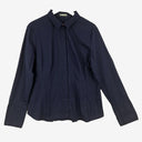 Second-Hand - studio.w Moon Silver Button Classic Navy Shirt Size 18 - SwapUp