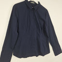 Second-Hand - studio.w Moon Silver Button Classic Navy Shirt Size 18 - SwapUp
