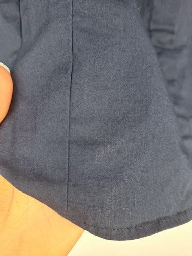 Second-Hand - studio.w Moon Silver Button Classic Navy Shirt Size 18 - SwapUp