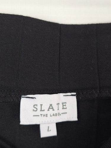 Second-Hand - Slate The Label Soft Ribbed Midi Skirt Size L - SwapUp