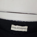 Second-Hand - Scanlan Theodore Cobalt Check Knit Shorts Size XS - SwapUp
