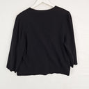 Second-Hand - COS Classic Black Zip Cardigan Size S - SwapUp