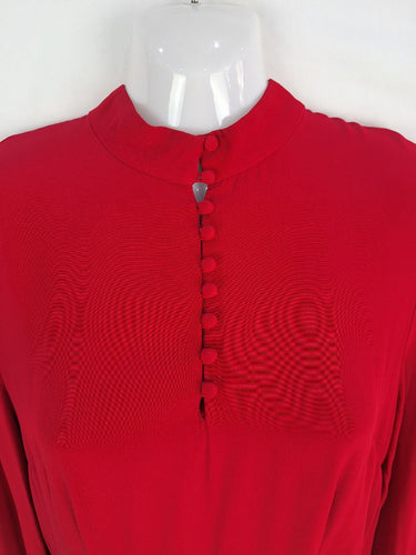 Second-Hand - Saba Berry Button-up Dainty Dress Size 8 - SwapUp