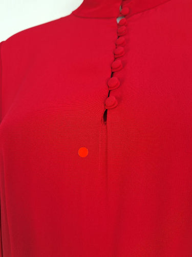 Second-Hand - Saba Berry Button-up Dainty Dress Size 8 - SwapUp