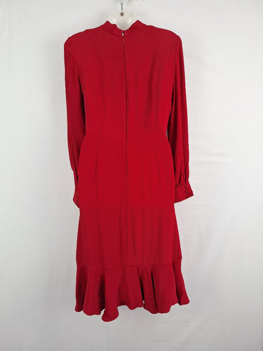 Second-Hand - Saba Berry Button-up Dainty Dress Size 8 - SwapUp