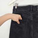 Second-Hand - Witchery Washed Black Raw Edge City Jeans Size 8 - SwapUp