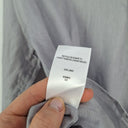 Second-Hand - Witchery Moon Grey Linen Front Pocket Shirt Size 8 - SwapUp
