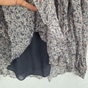 Second-Hand - Witchery Pastel Abstract Floral Flutter Blouse Size 8 - SwapUp