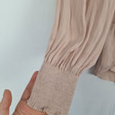 Second-Hand - Witchery Dusty Rose V Neck Blouse Size 8 - SwapUp
