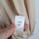 Second-Hand - Witchery Crisp Beige Tiered Mini Dress Size 8 - SwapUp
