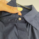 Second-Hand - studio.w Moon Silver Button Classic Navy Shirt Size 18 - SwapUp