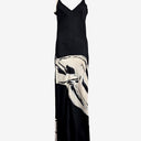 Second-Hand - ROMY Bias Brush Stroke Dress Size S - SwapUp
