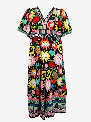 Gorman Face The Sun V Neck Jumpsuit Size 18