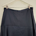 Second-Hand - SPURR Navy Satin A Line Skirt Size 18 - SwapUp