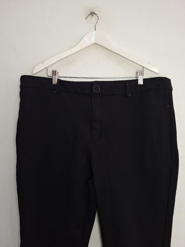 Second-Hand - Indigo Tonic Soft Noir Cropped Pants Size 24 - SwapUp