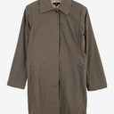 Second-Hand - Cue Olive Green Organic Jacket Size 10 - SwapUp