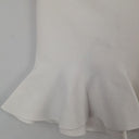 Second-Hand - Witchery Fresh White Peplum Knit Top Size M - SwapUp