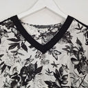 Second-Hand - Liz Jordan Cutaway Sleeve Everyday Staple Top Size 10 - SwapUp