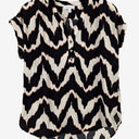 Second-Hand - Witchery Patterned Cool Summer Work Blouse Size 10 - SwapUp