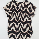 Second-Hand - Witchery Patterned Cool Summer Work Blouse Size 10 - SwapUp