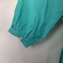 Second-Hand - Witchery Everyday Teal Collared Tiered Midi Dress Size 8 - SwapUp