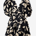 Second-Hand - Witchery V Plunge Cinched Layered Ruffle Mini Dress Size 8 - SwapUp