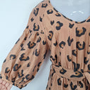 Second-Hand - Witchery Effortless Belted Cheetah Tiered Maxi Dress Size 8 - SwapUp