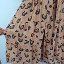 Second-Hand - Witchery Effortless Belted Cheetah Tiered Maxi Dress Size 8 - SwapUp