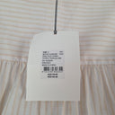 Second-Hand - Witchery Striped V Neck 3/4 Sleeve Tiered Mini Dress Size 8 - SwapUp