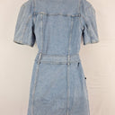 Second-Hand - Staple Belted Collared Denim Mini Dress Dress Size 8 - SwapUp