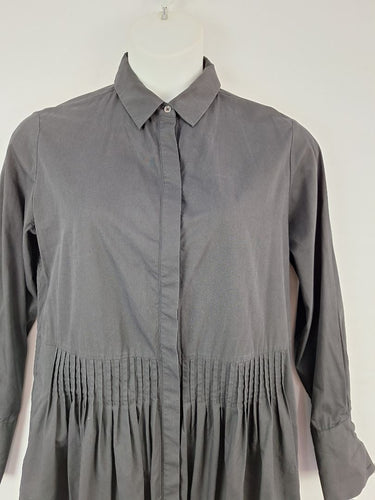 Second-Hand - Nique Noir Aurora Shirt Maxi Dress Size 12 - SwapUp