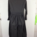 Second-Hand - Nique Noir Aurora Shirt Maxi Dress Size 12 - SwapUp