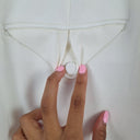 Second-Hand - Witchery Milk White Tailored Wide Leg Pants Size 18 - SwapUp