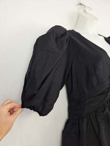 Second-Hand - Witchery Effortless Puffy Sleeved Dress Size 14 - SwapUp