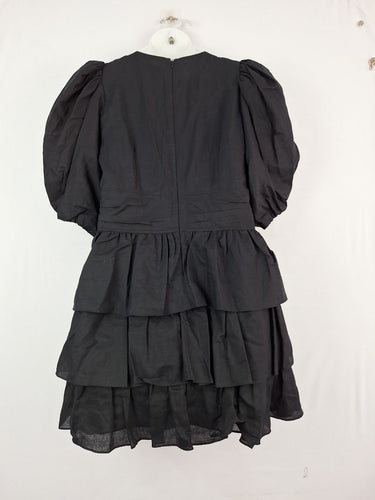 Second-Hand - Witchery Effortless Puffy Sleeved Dress Size 14 - SwapUp