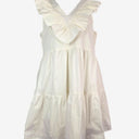 Second-Hand - Petal + Pup White Frill Summer Day Dress Size XL - SwapUp