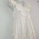Second-Hand - Petal + Pup White Frill Summer Day Dress Size XL - SwapUp