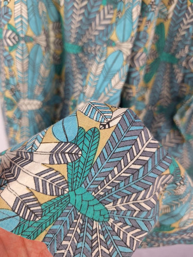 Second-Hand - Rasaleela Feather Printed Tasteful Dress Size M - SwapUp