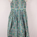 Second-Hand - Rasaleela Feather Printed Tasteful Dress Size M - SwapUp