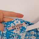 Second-Hand - Review Dainty Tie Neck Flowy Top Size 12 - SwapUp