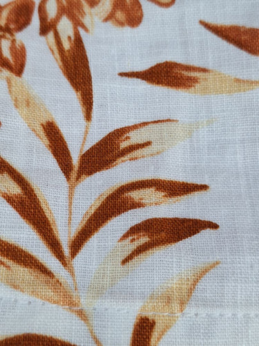 Second-Hand - Commonry Island Flower Linen Top Size 12 - SwapUp
