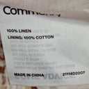 Second-Hand - Commonry Island Flower Linen Top Size 12 - SwapUp