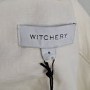 Second-Hand - Witchery White Denim Utility Mini Dress Size 8 - SwapUp