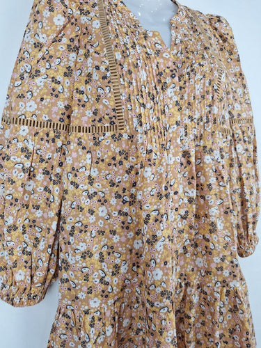 Second-Hand - Witchery Sandy Floral Midi Dress Size 8 - SwapUp